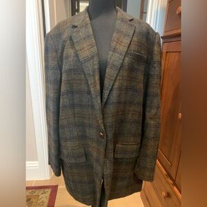 Lauren Ralph Lauren Wool Plaid Blazer